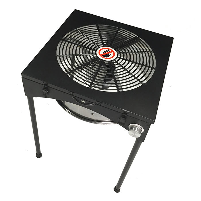 18'' TableTop Stand Motor Driven Trimmer - Black