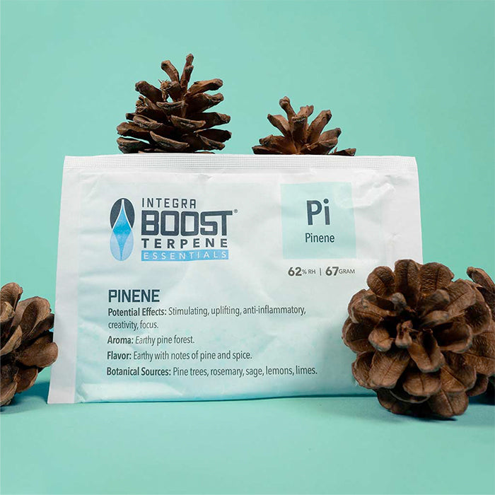 Integra Boost Terpene Essentials: Pinene 67g at 62% RH (12pcs/Box)