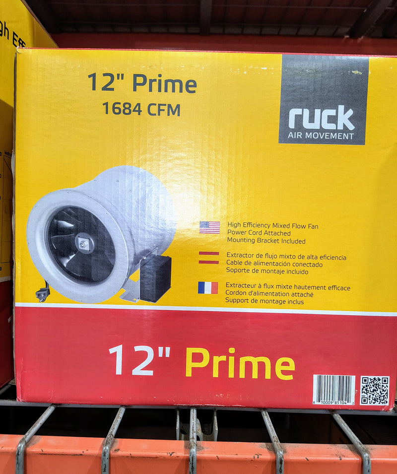 Ruck 12" Prime Ventilation Fan 1684 CFM