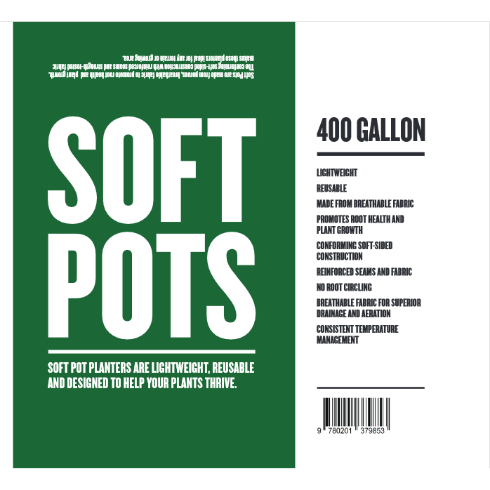 Soft Pot 400 Gallon - Hydro4Less